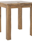Oak Washed with HD Legs | Canadel Champlain End Table 2424 | Valley Ridge Furniture