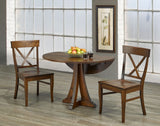Table as Shown | Cardinal Woodcraft Eiffel Drop Leaf Dining Table | Valley Ridge Furniture