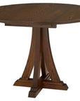 Table as Shown | Cardinal Woodcraft Eiffel Drop Leaf Dining Table | Valley Ridge Furniture