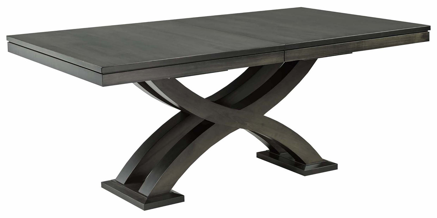 Table as Shown | Cardinal Woodcraft Empire Dining Table | Valley Ridge Furniture
