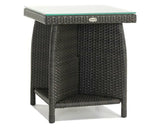 End Table w/Clear Glass | Ratana Palm Harbor Collection | Valley Ridge Furniture