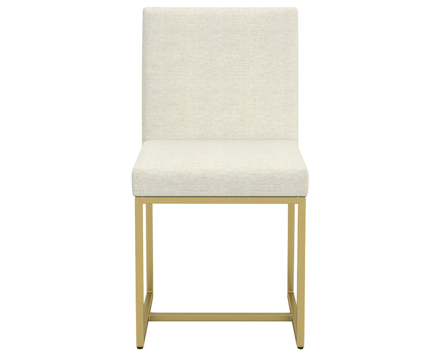 GL Metal Gold & Fabric TW | Canadel Modern Dining Chair 5174 | Valley Ridge Furniture