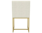 GL Metal Gold & Fabric TW | Canadel Modern Dining Chair 5174 | Valley Ridge Furniture