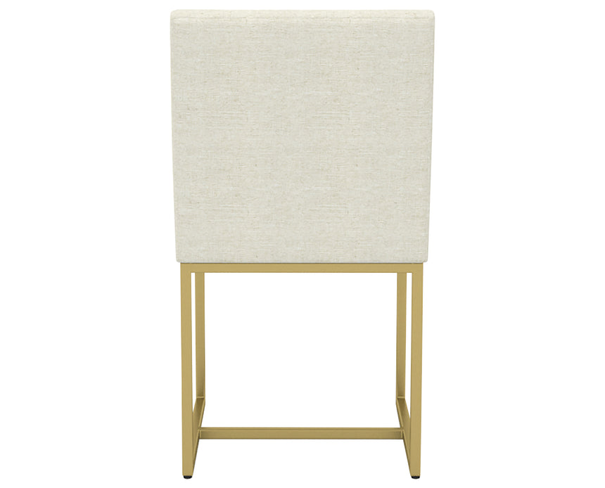 GL Metal Gold & Fabric TW | Canadel Modern Dining Chair 5174 | Valley Ridge Furniture