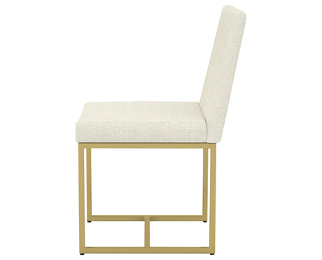 GL Metal Gold & Fabric TW | Canadel Modern Dining Chair 5174 | Valley Ridge Furniture