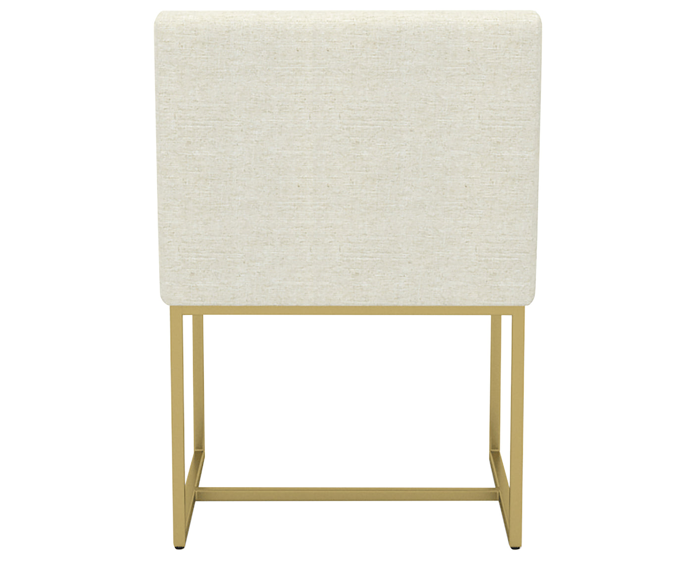 GL Metal Gold & Fabric TW | Canadel Modern Dining Chair | Valley Ridge Furniture