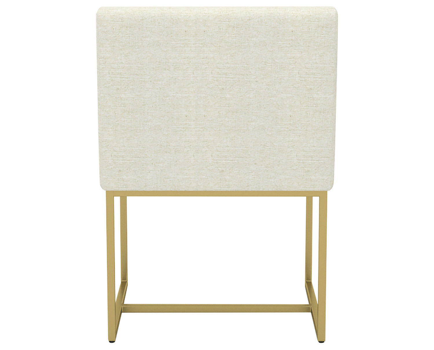GL Metal Gold & Fabric TW | Canadel Modern Dining Chair | Valley Ridge Furniture