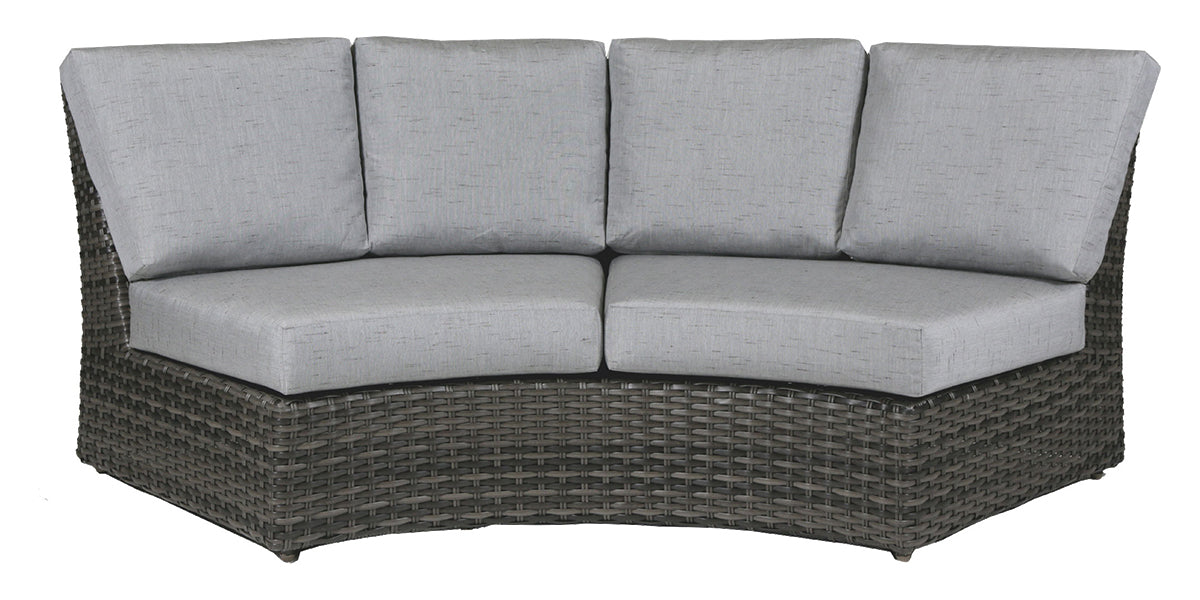 Wedge Sofa | Ratana Portfino Collection | Valley Ridge Furniture