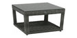 Coffee Table w/Clear Glass | Ratana Portfino Collection | Valley Ridge Furniture