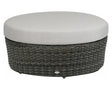 40in Round Ottoman | Ratana Portfino Collection | Valley Ridge Furniture