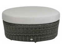 40in Round Ottoman | Ratana Portfino Collection | Valley Ridge Furniture