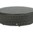40in Round Coffee Table w/Clear Glass | Ratana Portfino Collection | Valley Ridge Furniture
