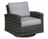 Swivel Gliding Club Chair | Ratana Portfino Collection | Valley Ridge Furniture