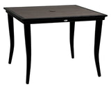 40in Square Dining Table w/Umbrella Hole | Valley Ridge Furniture