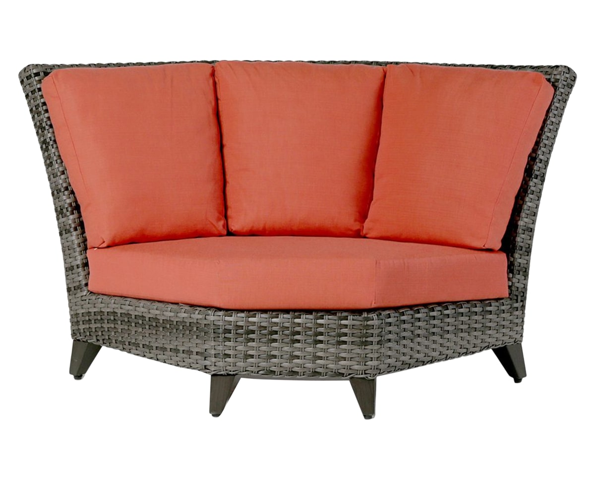 Curved Corner Chair | Ratana St. Martin Collection | Valley Ridge Furniture