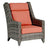 High Back Wing Chair | Ratana St. Martin Collection | Valley Ridge Furniture