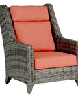 High Back Wing Chair | Ratana St. Martin Collection | Valley Ridge Furniture