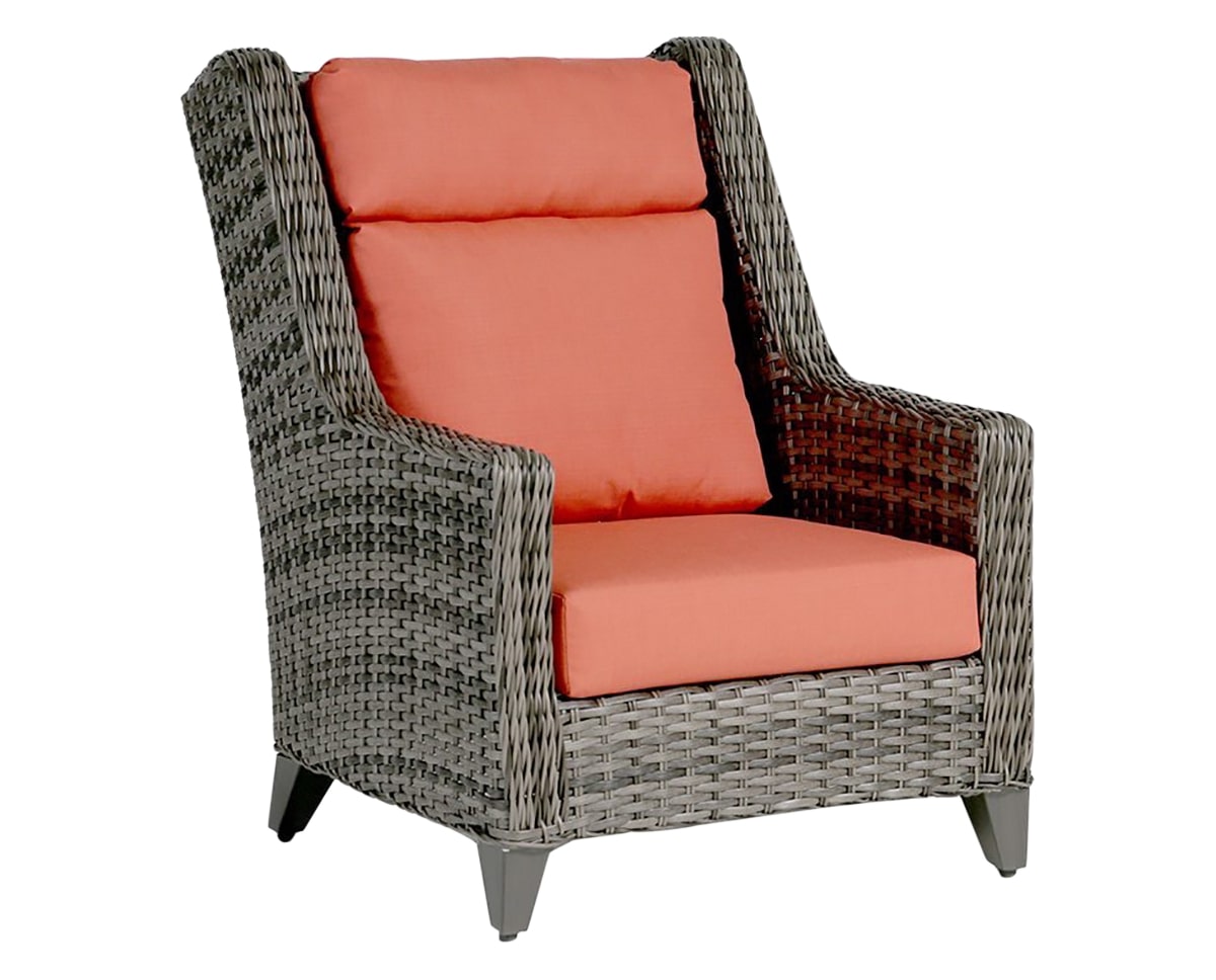 High Back Wing Chair | Ratana St. Martin Collection | Valley Ridge Furniture