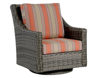 Swivel Gliding Club Chair | Ratana St. Martin Collection | Valley Ridge Furniture