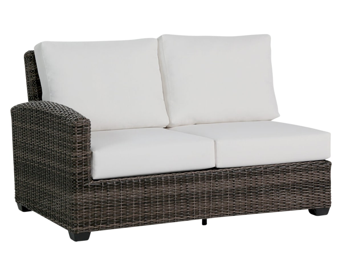 2-Seater Left Arm Chair | Ratana Coral Gables Collection | Valley Ridge Furniture