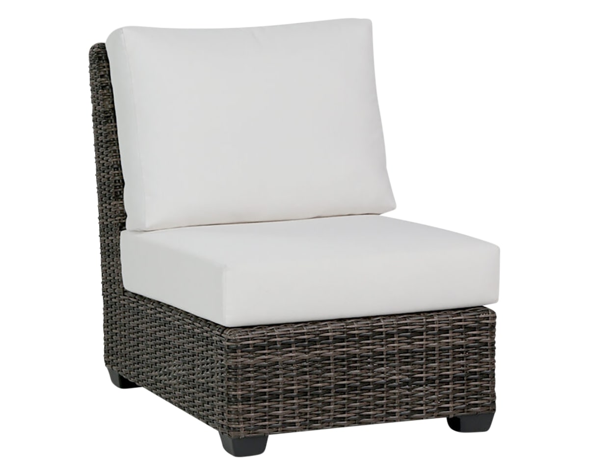 Armless Chair | Ratana Coral Gables Collection | Valley Ridge Furniture