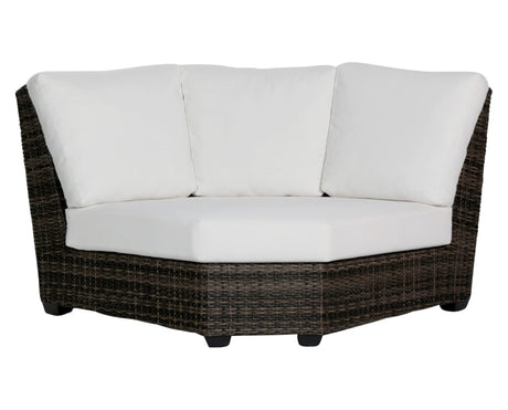 Curved Corner Chair | Ratana Coral Gables Collection | Valley Ridge Furniture