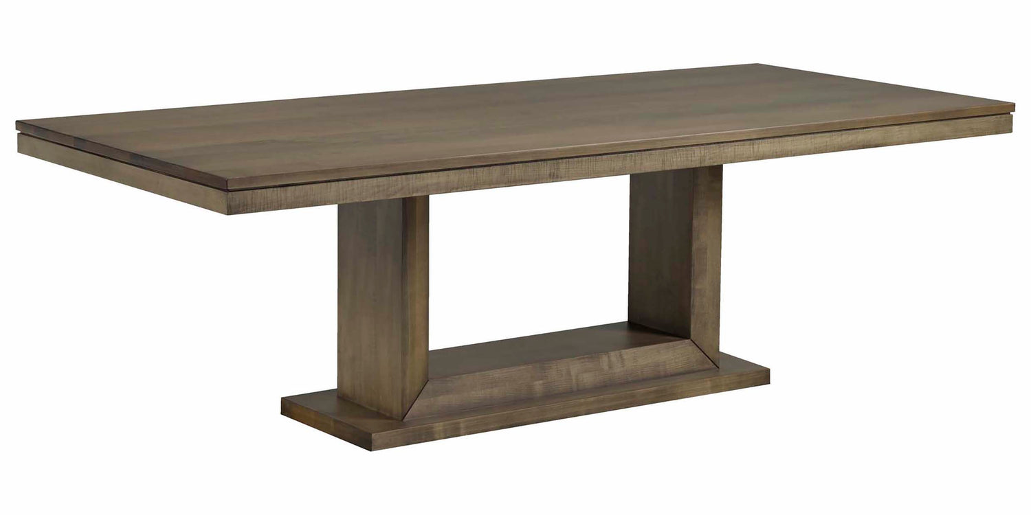 Table as Shown | Cardinal Woodcraft Fairbanks Dining Table | Valley Ridge Furniture