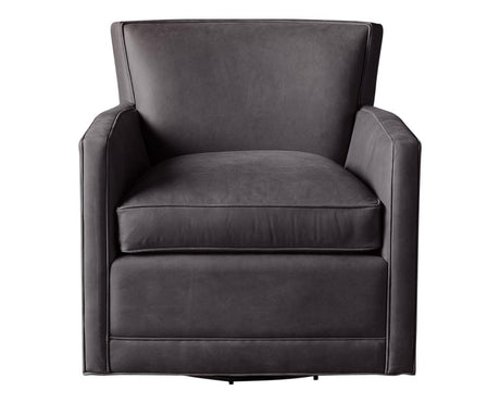 Lukas Leather Iron | Camden Carlton Swivel Glider | Valley Ridge Furniture