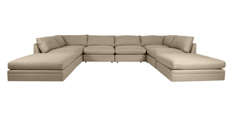 Dayo Fabric Linen | Camden Big Easy 5-Piece Sectional | Valley Ridge Furniture