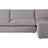 Plush Fabric Greystone | Camden Sarah L Sectional | Valley Ridge Furniture