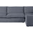 Plush Fabric Indigo | Camden Sarah L Sectional | Valley Ridge Furniture