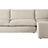 Plush Fabric Linen | Camden Sarah L Sectional | Valley Ridge Furniture