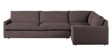 Plush Fabric Night | Camden Sarah L Sectional | Valley Ridge Furniture