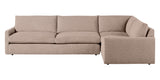 Plush Fabric Brindle | Camden Sarah L Sectional | Valley Ridge Furniture