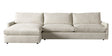 Plush Fabric Linen | Camden Sarah Sectional w/Chaise | Valley Ridge Furniture