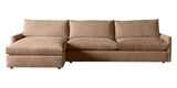 Plush Fabric Twine | Camden Sarah Sectional w/Chaise | Valley Ridge Furniture