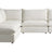 Burbank Fabric Cream | Camden Cameron 5-Piece Sectional | Valley Ridge Furniture