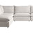 Burbank Fabric Sand | Camden Cameron 5-Piece Sectional | Valley Ridge Furniture