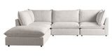 Burbank Fabric Sand | Camden Cameron 5-Piece Sectional | Valley Ridge Furniture