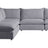 Burbank Fabric Stone | Camden Cameron 5-Piece Sectional | Valley Ridge Furniture