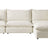 Burbank Fabric Cream | Camden Cameron 4-Piece Sectional | Valley Ridge Furniture