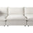 Burbank Fabric Natural | Camden Cameron 6-Piece Pit Sectional | Valley Ridge Furniture