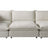 Burbank Fabric Sand | Camden Cameron 6-Piece Pit Sectional | Valley Ridge Furniture