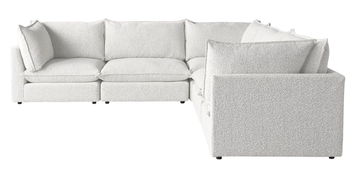Burbank Fabric Natural | Camden Cameron 5-Piece Corner Sofa | Valley Ridge Furniture