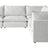 Burbank Fabric Pepper | Camden Cameron 5-Piece Corner Sofa | Valley Ridge Furniture