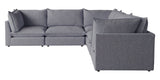 Burbank Fabric Stone | Camden Cameron 5-Piece Corner Sofa | Valley Ridge Furniture