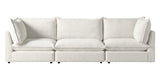 Burbank Fabric Cream | Camden Cameron 3-Piece Sectional | Valley Ridge Furniture