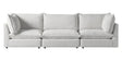 Burbank Fabric Pepper | Camden Cameron 3-Piece Sectional | Valley Ridge Furniture
