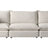 Burbank Fabric Sand | Camden Cameron 3-Piece Sectional | Valley Ridge Furniture