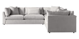 Dayo Fabric Dove | Camden Big Easy 3-Piece Sectional | Valley Ridge Furniture